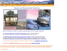 Tablet Screenshot of beach-n-mountain.com